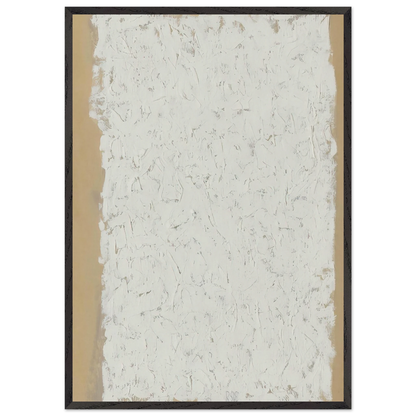 Enter - Robert Ryman Framed Art Print – Black Wooden Frame - Default Title - -Framed Art Print