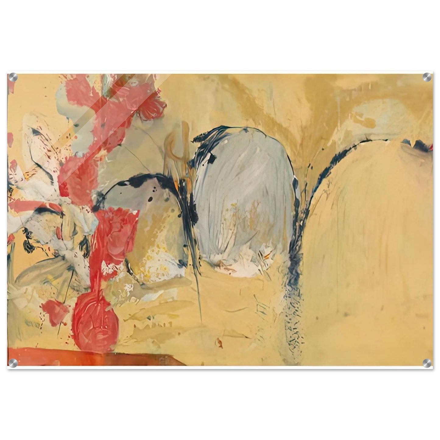 Large Abstract Still Life, 1951- - Helen Frankenthaler Acrylic Print - 70x100 cm / 28x40″ inches | Helen Frankenthaler Wall Art | Helen Frankenthaler Prints
