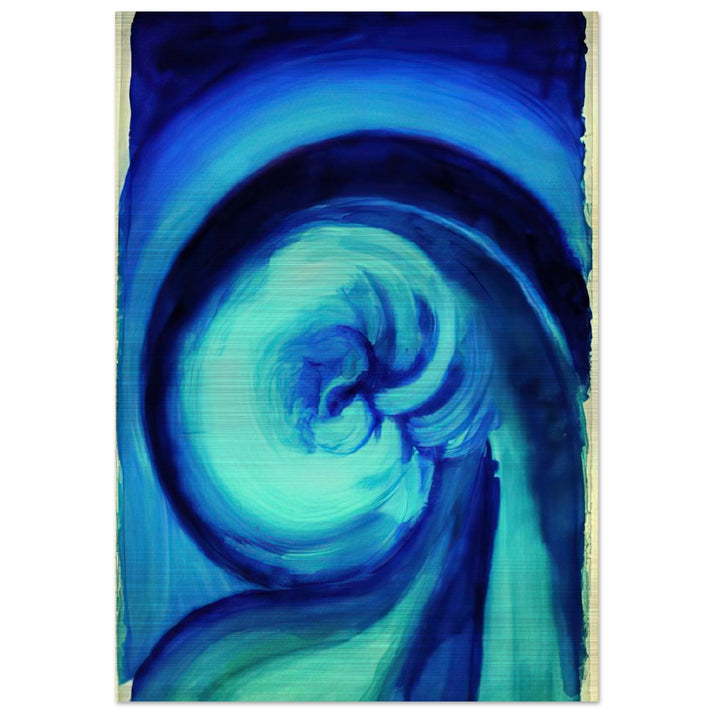 Blue I - Georgia O'Keeffe Brushed Aluminum Print - 70x100 cm / 28x40 inches | Georgia O'Keeffe Aluminum Print | Georgia O'Keeffe Prints