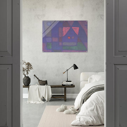 SMALL ROOM IN VENICE - Paul Klee Acrylic Print - 70x100 cm / 28x40″ inches