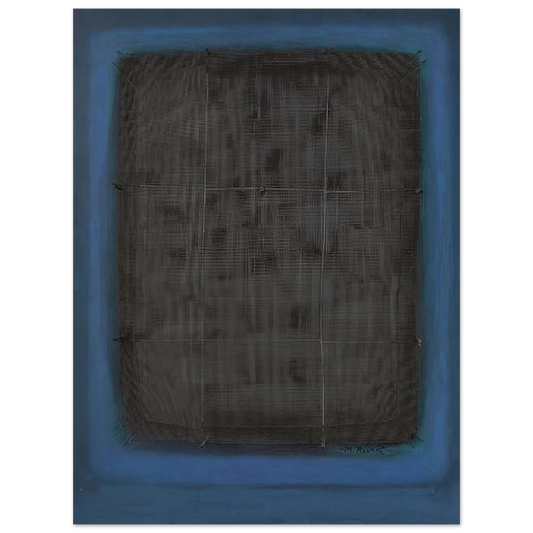 Manuel Rivera - Espejo sin tiempo No.1 - Art Informel Fine Art Poster - Default Title
