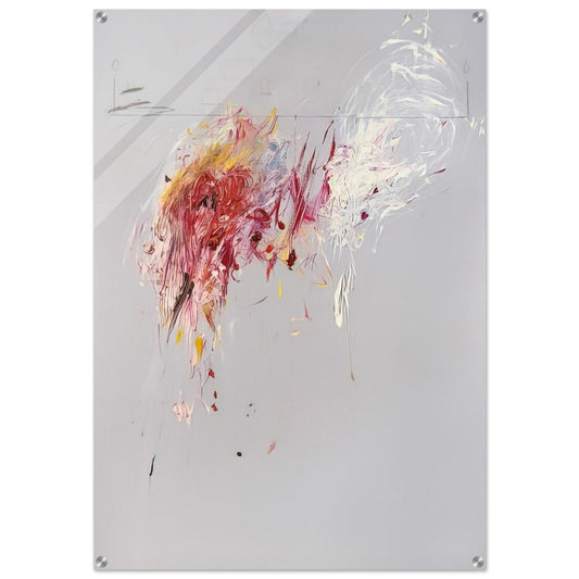 Nine Discourses on Commodus, Part V - Cy Twombly Acrylic Print - 70x100 cm / 28x40″ inches | Cy Twombly Wall Art | Cy Twombly Prints