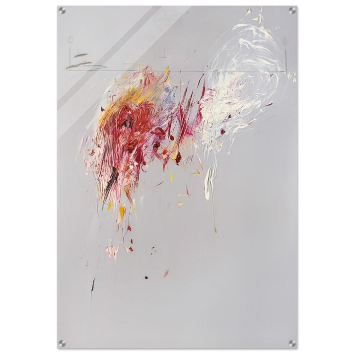 Nine Discourses on Commodus, Part V - Cy Twombly Acrylic Print - 70x100 cm / 28x40″ inches | Cy Twombly Wall Art | Cy Twombly Prints