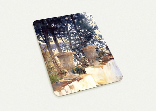 Corfu The Terrace By John Singer Sargent Pack of 10 Post Cards | John Singer Sargent Post Cards | A6 (10.5 x 14.8 cm) - 4.1 x 5.8 inches