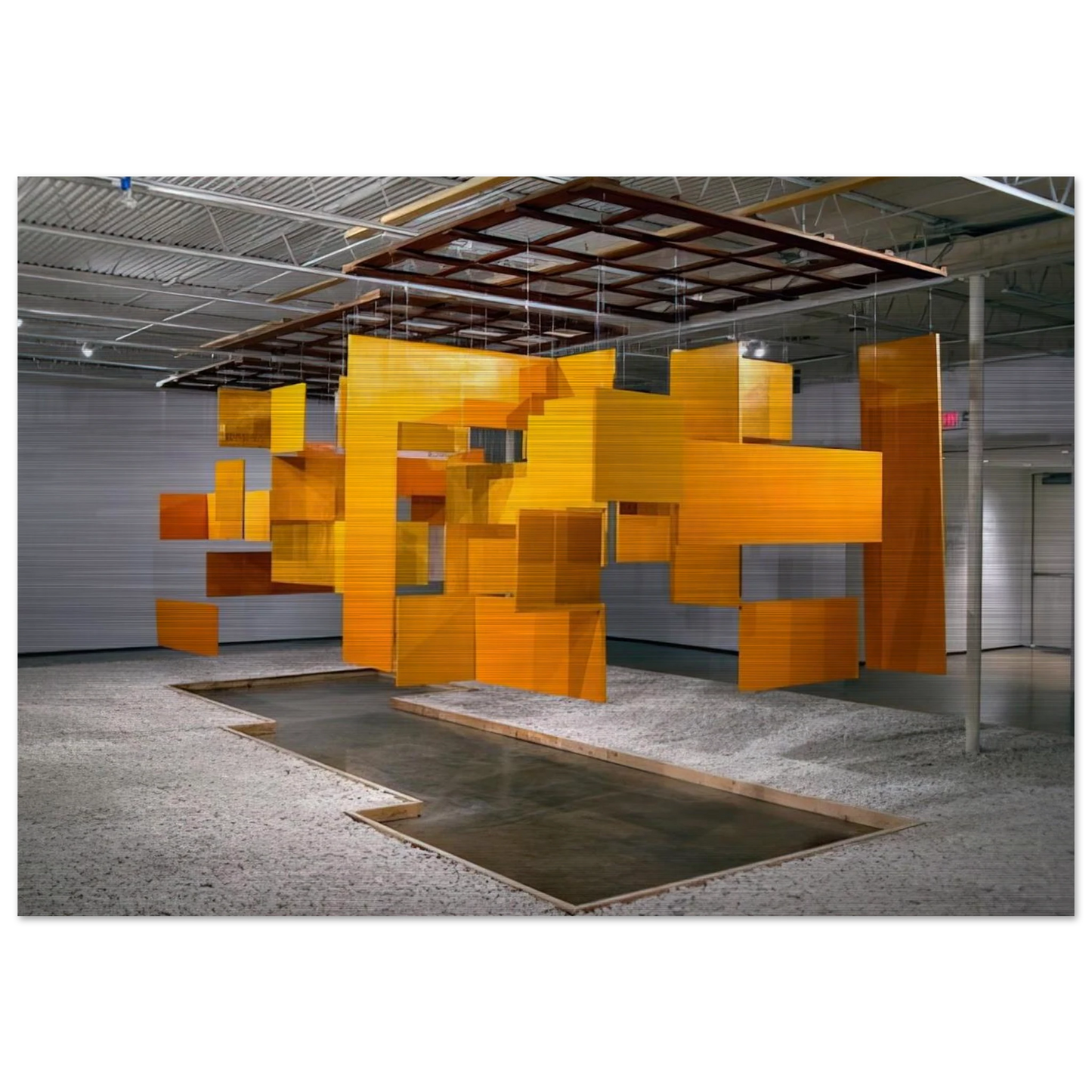 Grand Nucleus - Helio Oiticica Brushed Aluminum Print - 70x100 cm / 28x40 inches | Helio Oiticica Aluminum Print | Helio Oiticica Prints