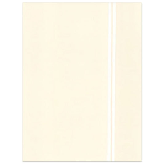Barnett Newman - The Station of the Cross - Ninth Station Fine Art Poster - Default Title