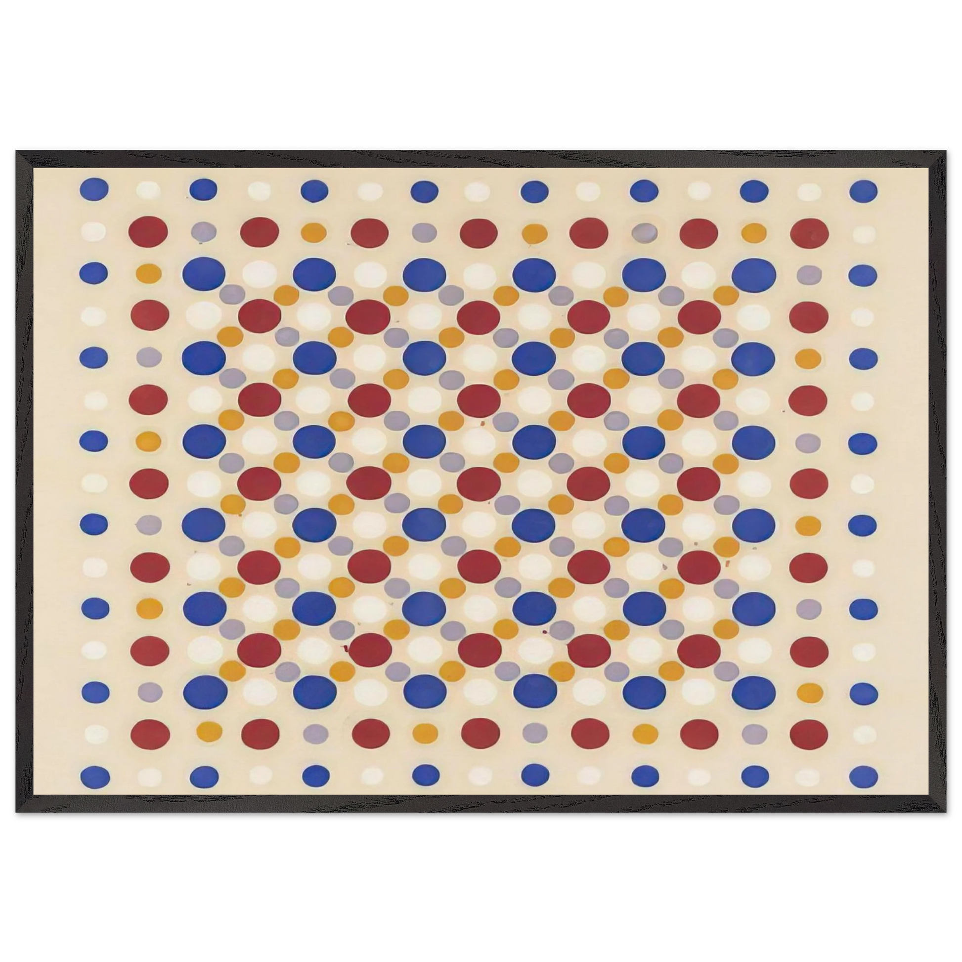 Reel - 1961 - Thomas Downing Framed Art Print – Black Wooden Frame - Default Title - -Framed Art Print