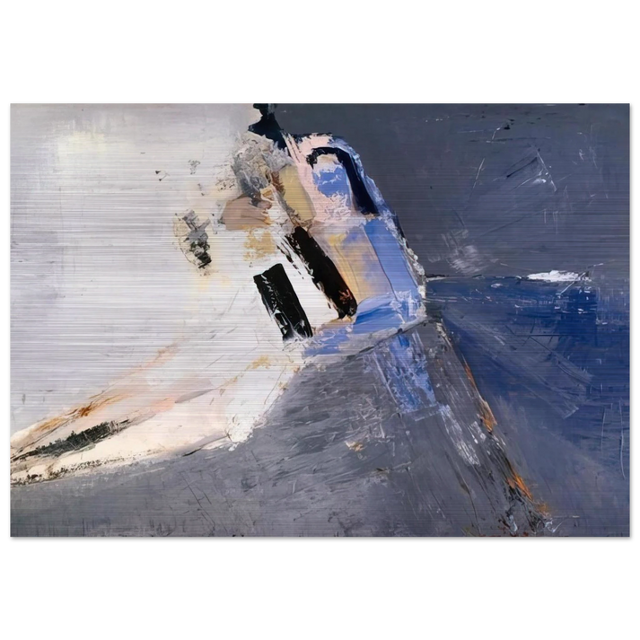 Figure accoudée - 1953 - Nicolas de Stael Brushed Aluminum Print - 70x100 cm / 28x40 inches | Nicolas de Stael Aluminum Print | Nicolas de Stael Prints