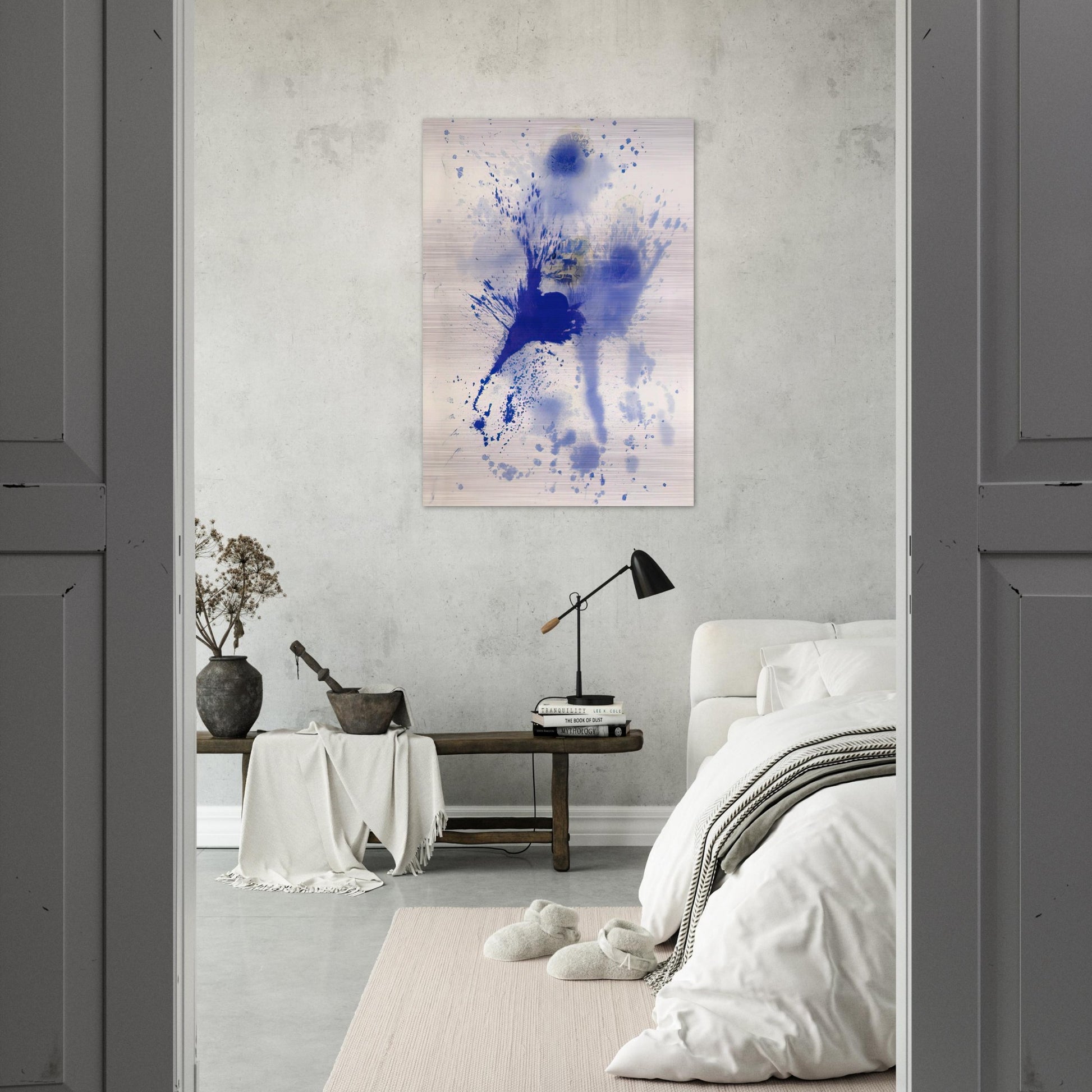 Astral Nebula - Hans Hofmann Brushed Aluminum Print - 70x100 cm / 28x40 inches | Hans Hofmann Aluminum Print | Hans Hofmann Prints
