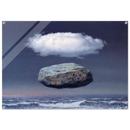 CLEAR IDEAS 1958 - Rene Magritte Acrylic Print - 70x100 cm / 28x40″ inches | Rene Magritte Wall Art | Rene Magritte Prints