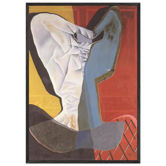 HARLEQUIN 1927 - Salvador Dali Framed Art Print – Black Wooden Frame - Default Title - -Framed Art Print