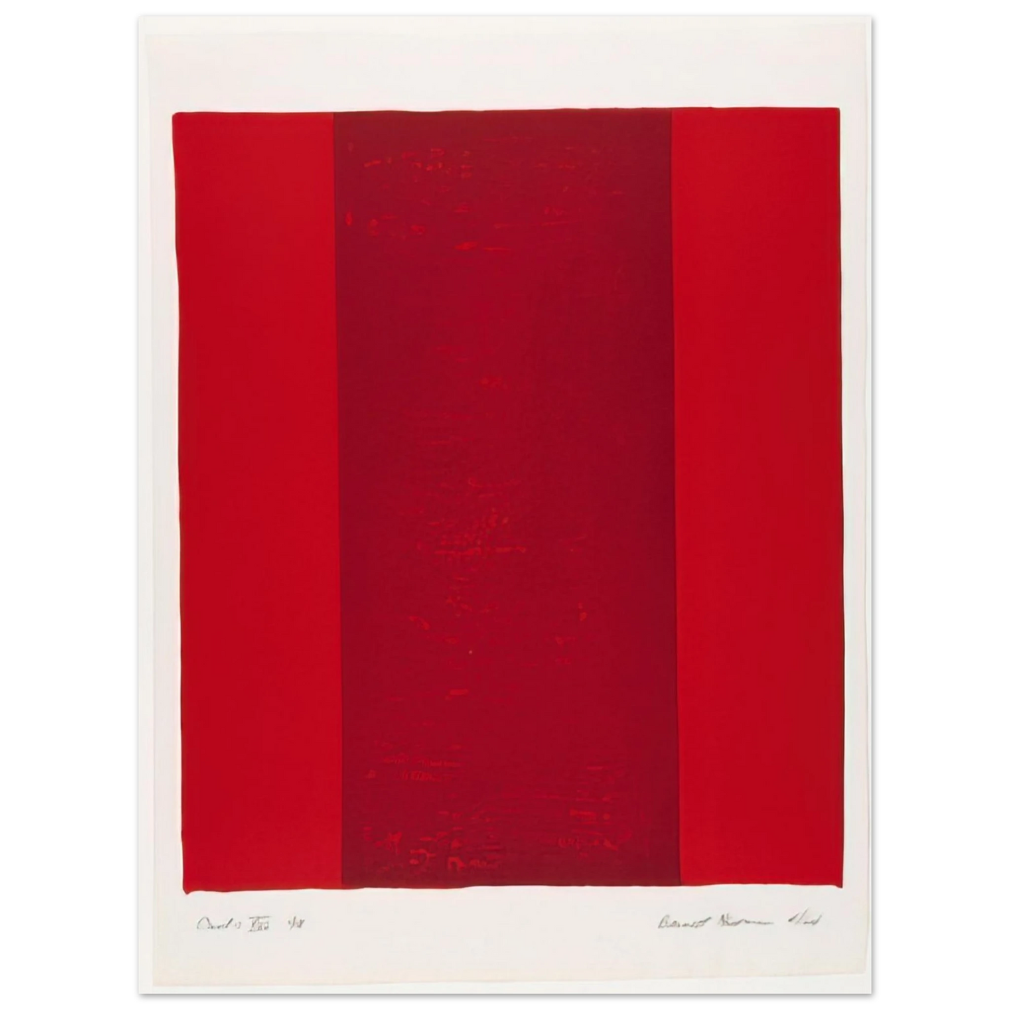 Barnett Newman - Canto XVI Fine Art Poster - Default Title