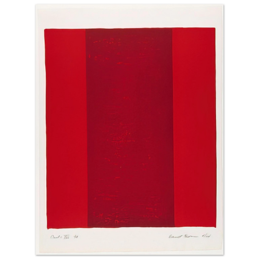 Barnett Newman - Canto XVI Fine Art Poster - Default Title