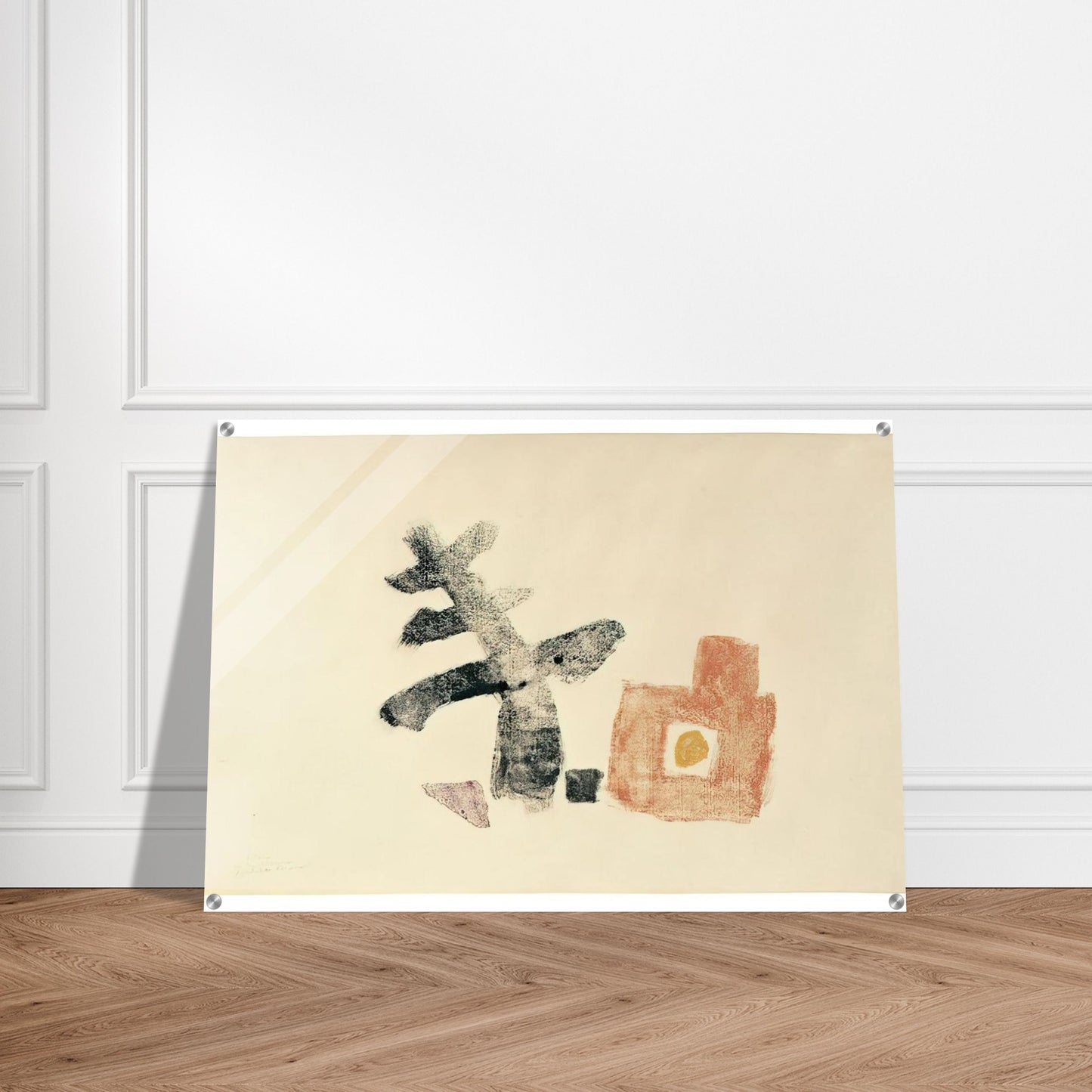 11.5.50 - 1950 - Julius Bissier Acrylic Print - 70x100 cm / 28x40″ inches | Julius Bissier Wall Art | Julius Bissier Prints