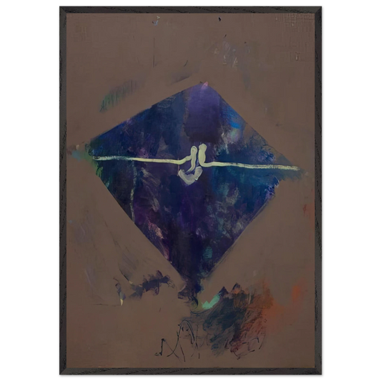 Untitled Sunset Series 33  - 1965 - John Altoon Framed Art Print – Black Wooden Frame - Default Title - -Framed Art Print