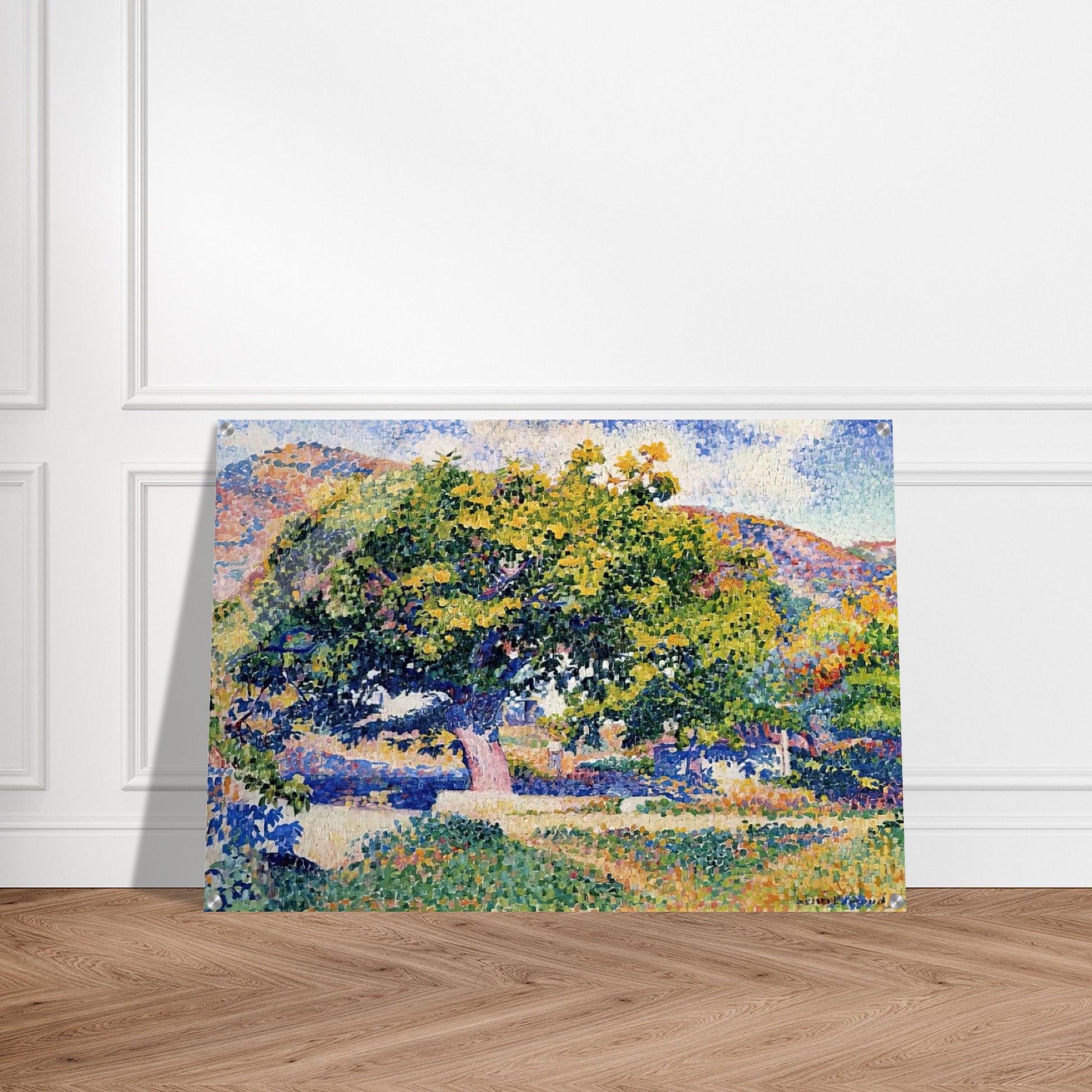 Around My House - Henri-Edmond Cross Acrylic Print - 70x100 cm / 28x40″ inches