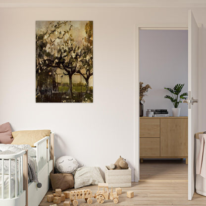 Alberi - Piet Mondrian Brushed Aluminum Print - 70x100 cm / 28x40 inches | Piet Mondrian Aluminum Print | Piet Mondrian Prints