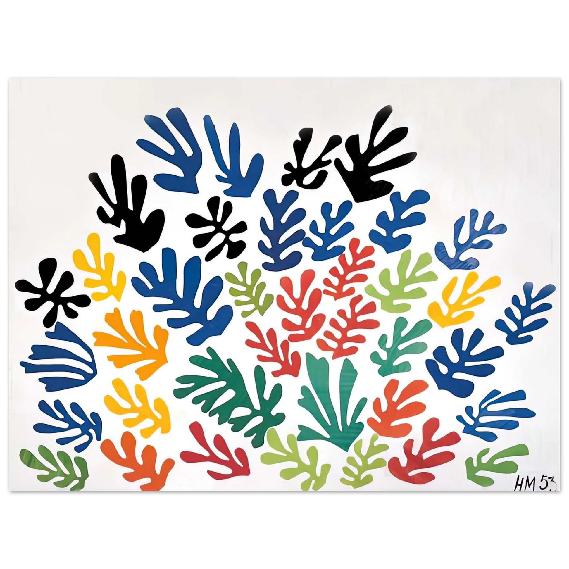 Henri Matisse - LA GERBE 1953 Fine Art Poster - Default Title