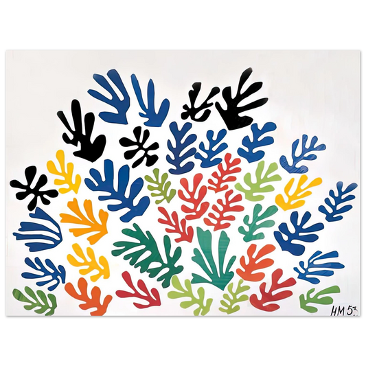 Henri Matisse - LA GERBE 1953 Fine Art Poster - Default Title