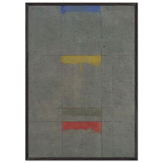 Untitled - Minimalism N1 - Brice Marden Framed Art Print – Black Wooden Frame - Default Title - -Framed Art Print