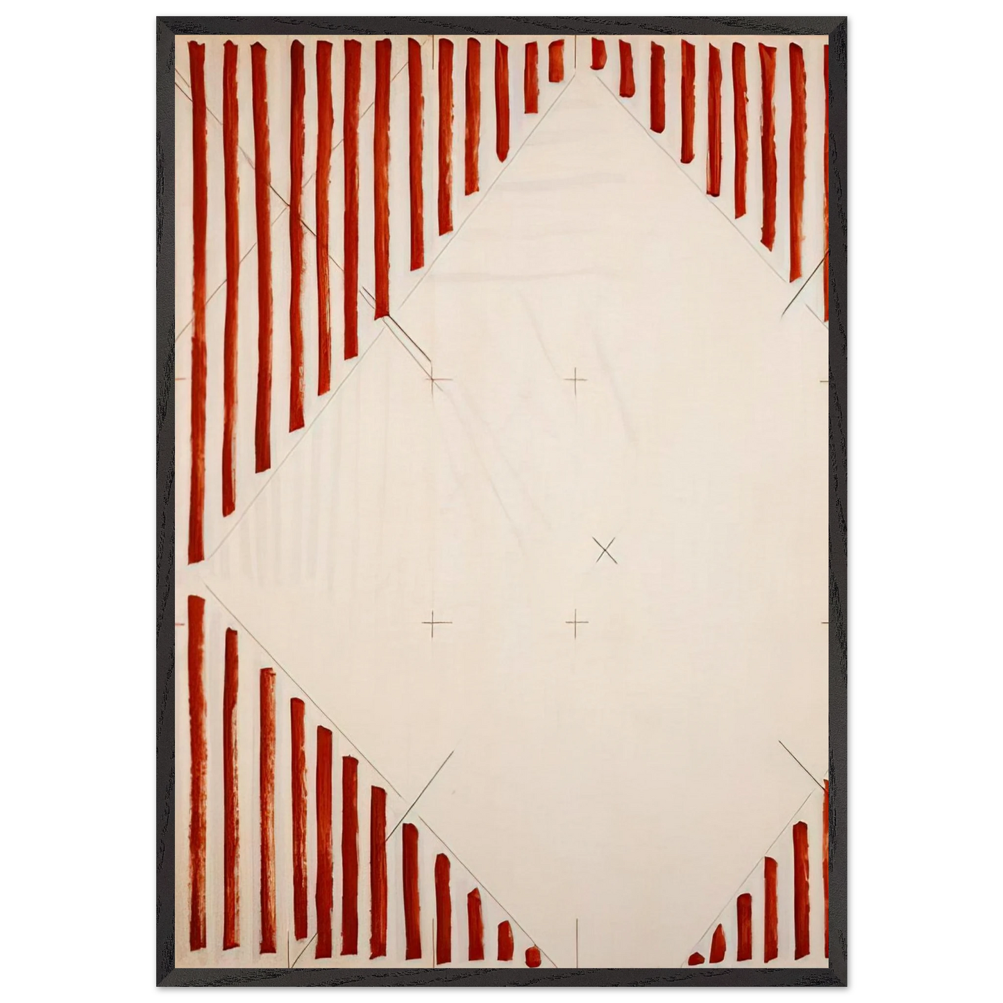 75-76-A-157x145 - 1976 - Martin Barre Framed Art Print – Black Wooden Frame - Default Title - -Framed Art Print