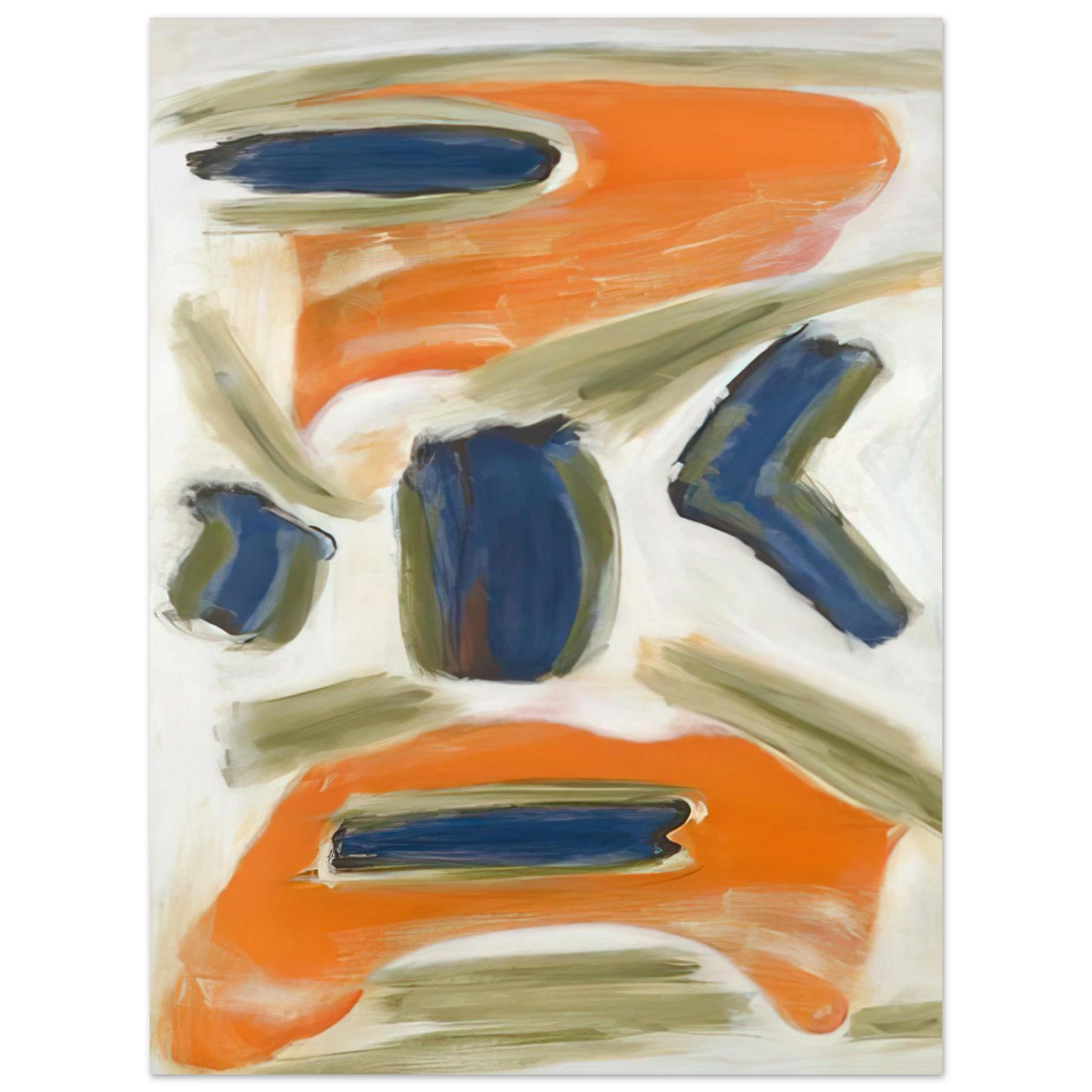Betty Parsons - Untitled - Abstract Expressionism  75x100 cm / 30x40inches Fine Art Poster