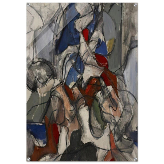 Untitled - 1951 - Robert Goodnough Acrylic Print - 70x100 cm / 28x40″ inches | Robert Goodnough Wall Art | Robert Goodnough Prints