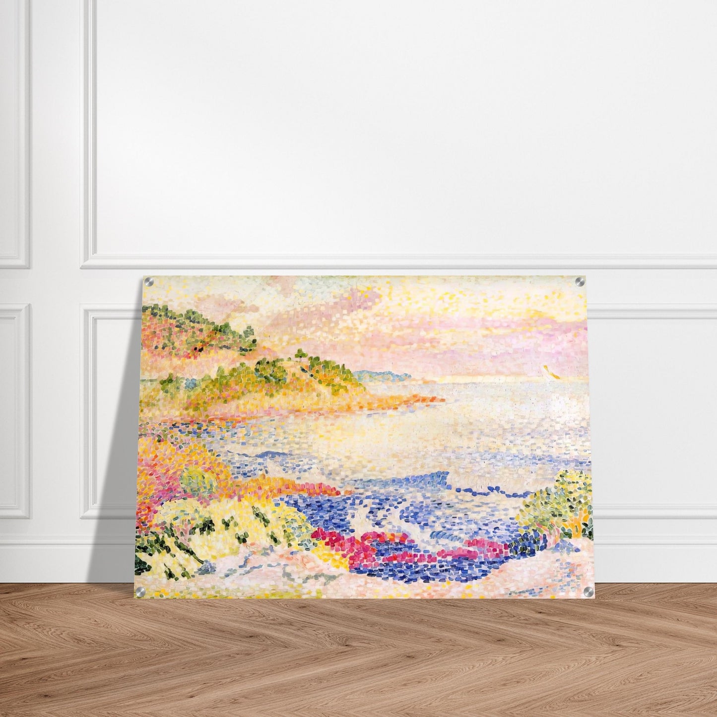 The Maures - Henri-Edmond Cross Acrylic Print - 70x100 cm / 28x40″ inches