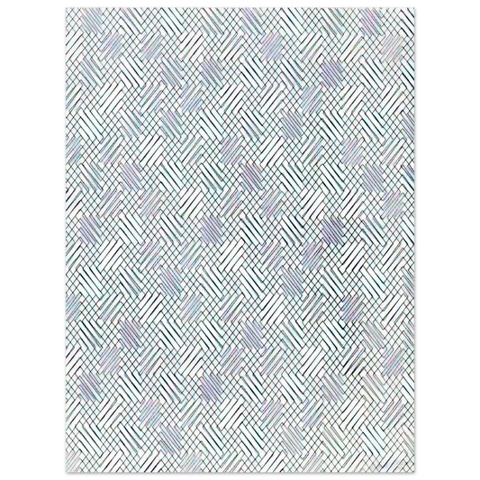 Francois Morellet - Untitled Diagonals - 1970 Fine Art Poster - Default Title