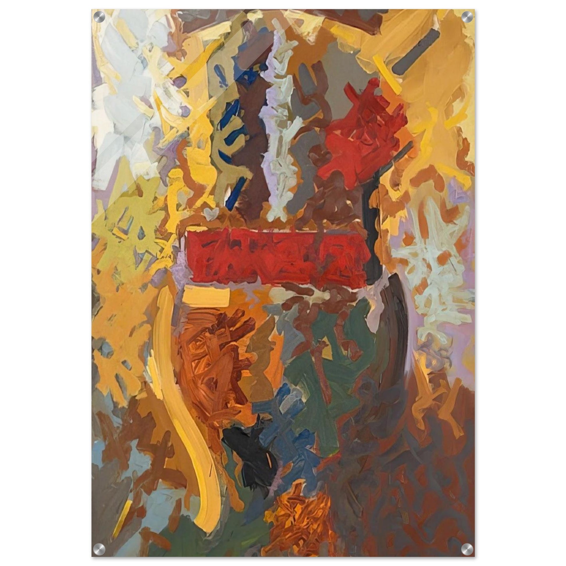 Navaho - 1958 - John Ferren Acrylic Print - 70x100 cm / 28x40″ inches | John Ferren Wall Art | John Ferren Prints