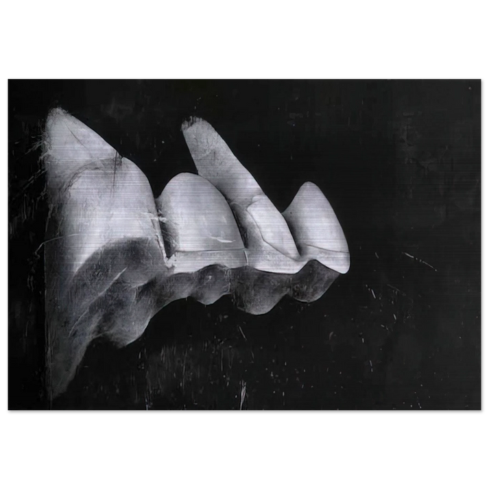 Jay DeFeo/BIG/The Crescent Bridge I - Jay DeFeo Brushed Aluminum Print - 70x100 cm / 28x40 inches | Jay DeFeo Aluminum Print | Jay DeFeo Prints