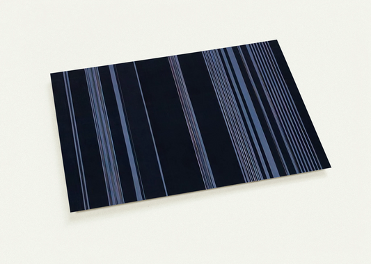 Night Patrol - 1975 By Gene Davis Pack of 10 Post Cards | Gene Davis Post Cards | A6 (10.5 x 14.8 cm) - 4.1 x 5.8 inches