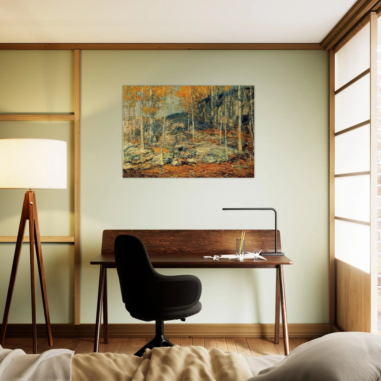 The Ledges - Childe Hassam Brushed Aluminum Print - 70x100 cm / 28x40 inches | Childe Hassam Aluminum Print | Childe Hassam Prints