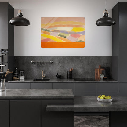 Arielle - 1978 - Ronnie Landfield Acrylic Print - 70x100 cm / 28x40″ inches | Ronnie Landfield Wall Art | Ronnie Landfield Prints