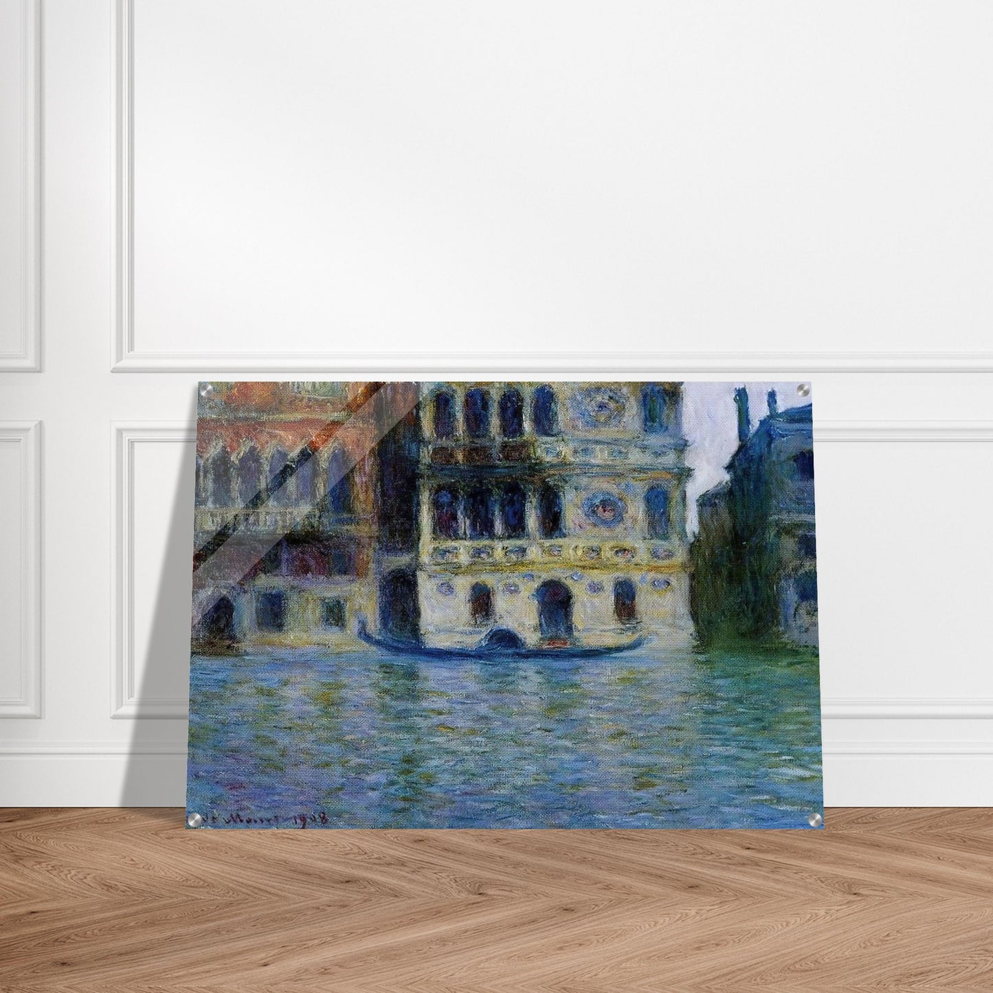 Palazzo Dario - claude monet Acrylic Print - 70x100 cm / 28x40″ inches | claude monet Wall Art | claude monet Prints
