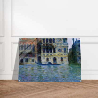 Palazzo Dario - claude monet Acrylic Print - 70x100 cm / 28x40″ inches | claude monet Wall Art | claude monet Prints