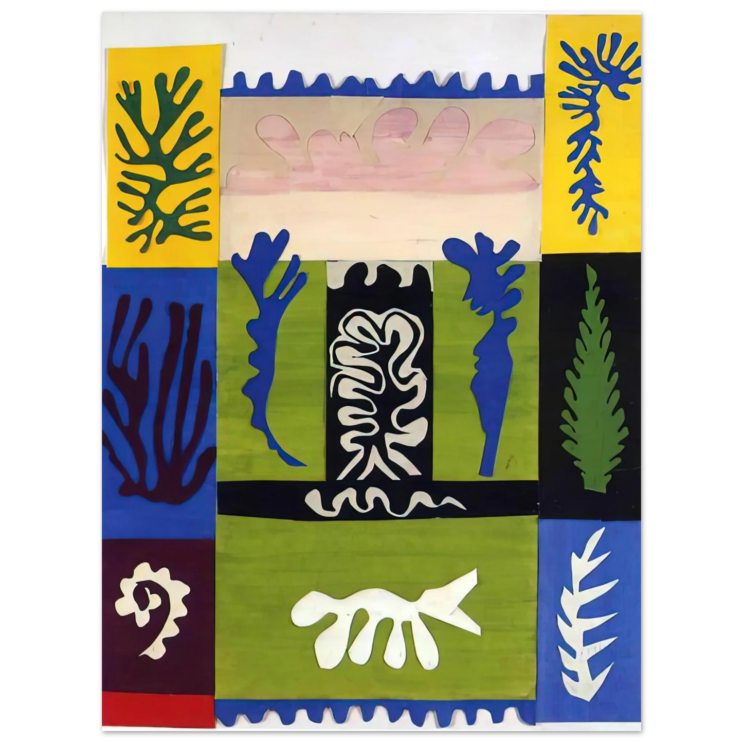 Henri Matisse - CUT OUTS 5 Fine Art Poster - Default Title