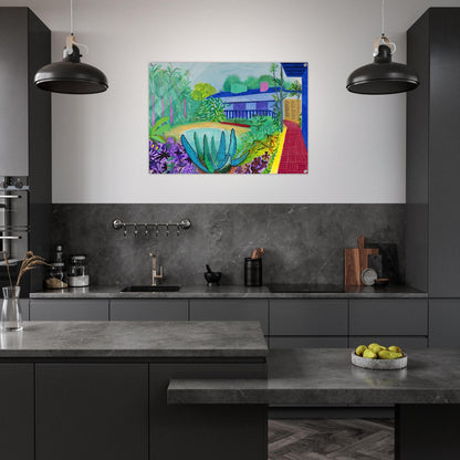 David Hockney - David Hockney Acrylic Print - 70x100 cm / 28x40″ inches | David Hockney Art | Artwork by David Hockney
