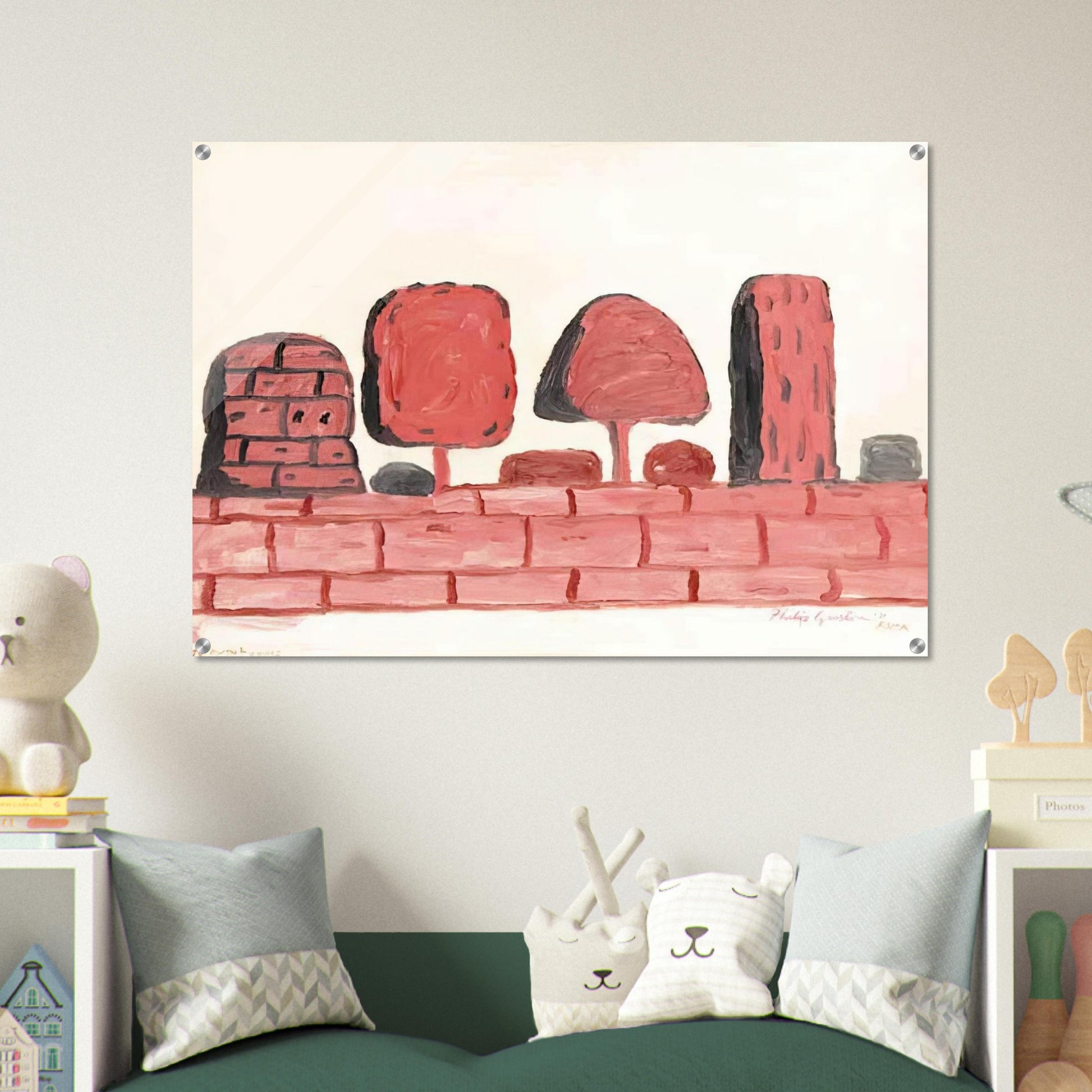 ROMA - Philip Guston Acrylic Print - 70x100 cm / 28x40″ inches