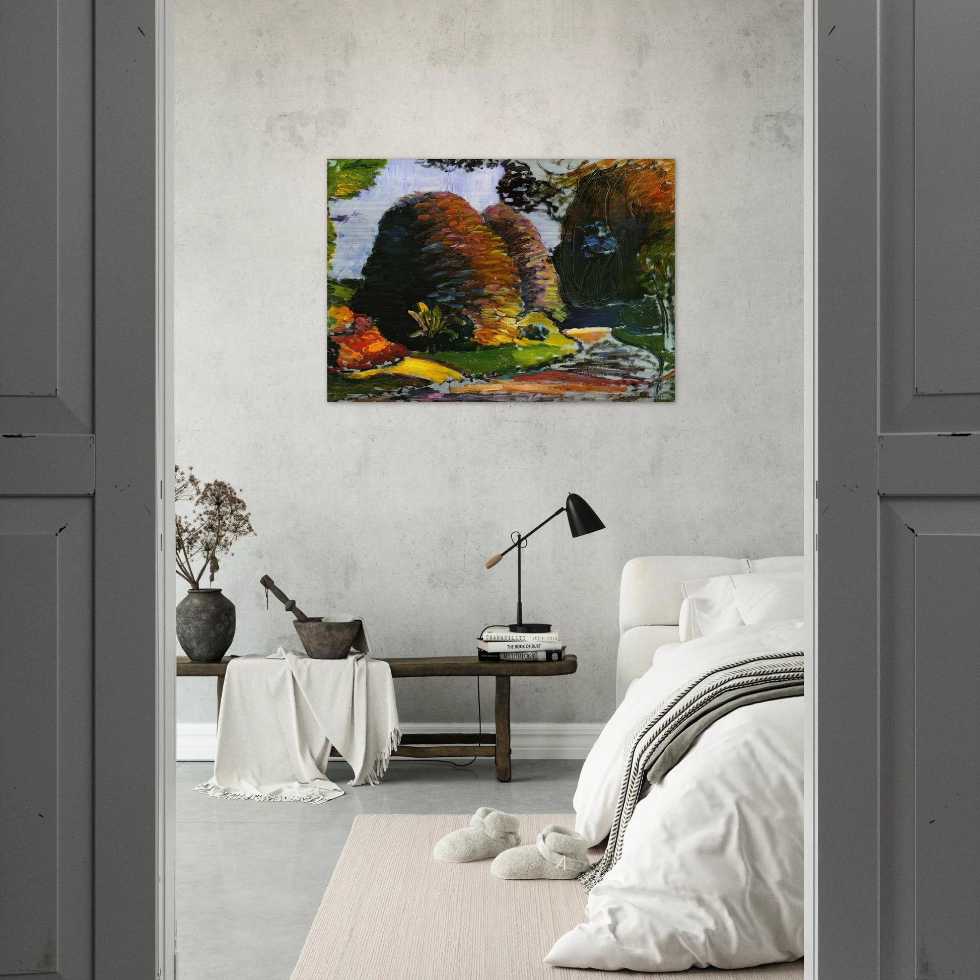 LUXEMBOURG GARDENS 1903 - Henri Matisse Brushed Aluminum Print - 70x100 cm / 28x40 inches | Henri Matisse Aluminum Print | Henri Matisse Prints