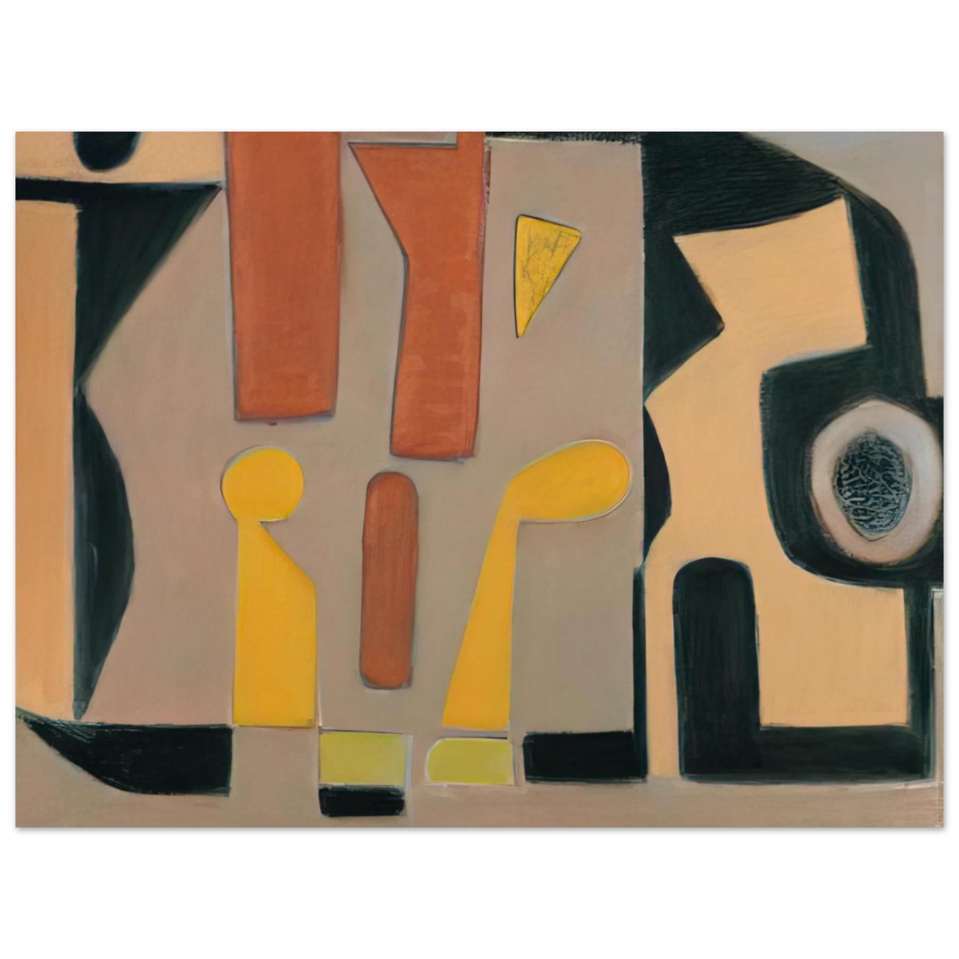 Will Barnet - Strolling - 2008 United States Fine Art Poster - Default Title