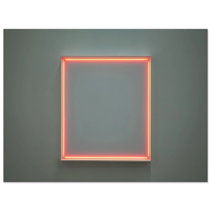 Francois Morellet - 4 rythmes interfÃ©rents en formant un carrÃ© - 1972  75x100 cm / 30x40inches Fine Art Poster