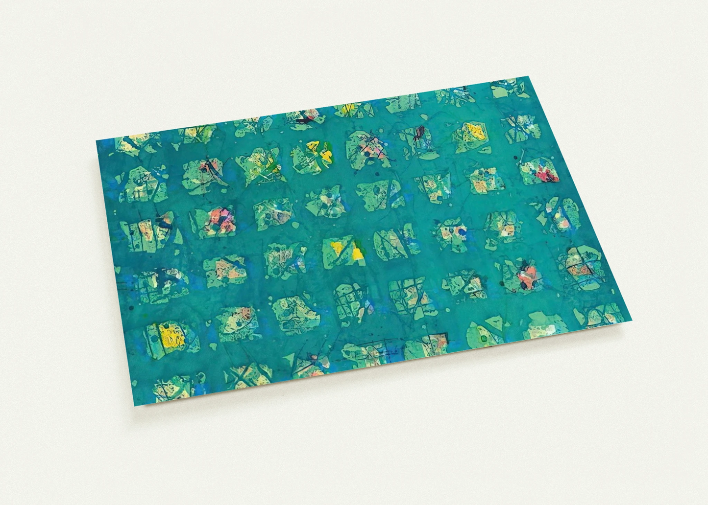 La Primavera Fredda  Cold Spring  By Sam Francis Pack of 10 Post Cards | Sam Francis Post Cards | A6 (10.5 x 14.8 cm) - 4.1 x 5.8 inches