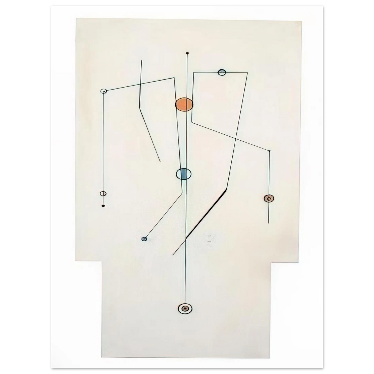 Carmelo Arden Quin - Ilke - 1951  75x100 cm / 30x40inches Fine Art Poster