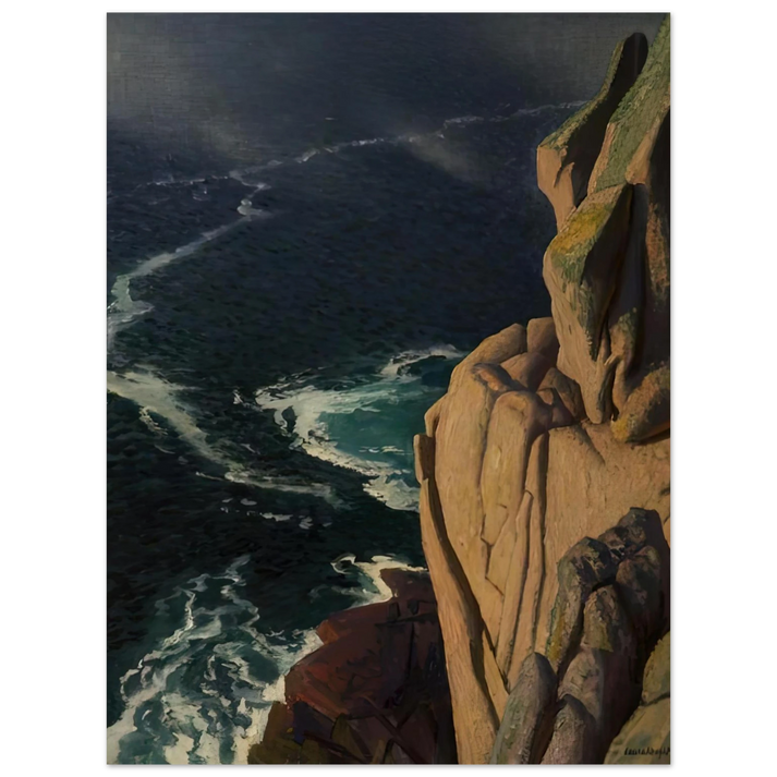 Laura Knight - THE CRUEL SEA 1967  75x100 cm / 30x40inches Fine Art Poster