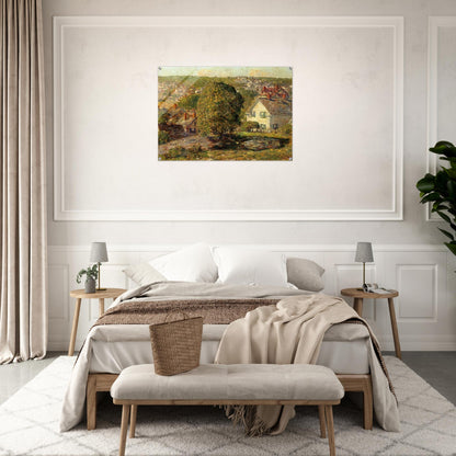 Outskirts of East Gloucester - Childe Hassam Acrylic Print - 70x100 cm / 28x40″ inches | Childe Hassam Wall Art | Childe Hassam Prints