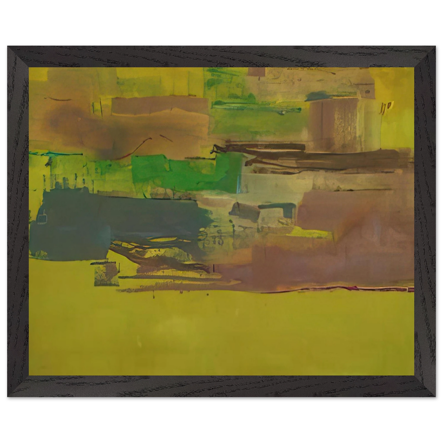Helen Frankenthaler - August Deep - 1978 Wall art - 27x35 cm / 11x14 inches - Fine Art Poster - -