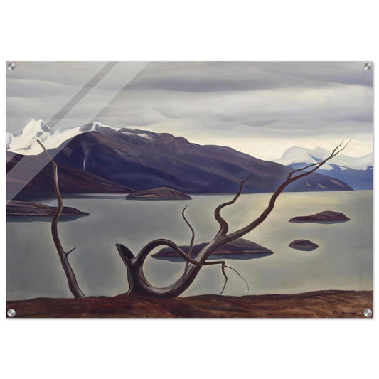 Admiralty Sound, Tierra Del Fuego - Rockwell Kent Acrylic Print - 70x100 cm / 28x40″ inches | Rockwell Kent Wall Art | Rockwell Kent Prints
