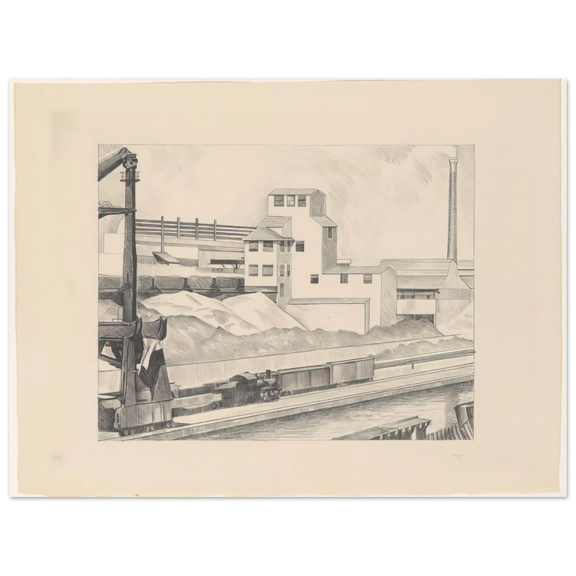Charles Sheeler - Industrial Series, #1 - 1928 Fine Art Poster - Default Title