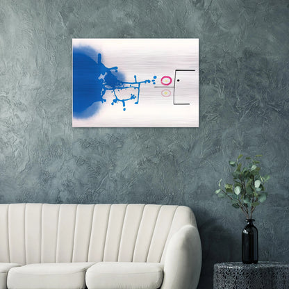 Sun and Sky - 1979 - Victor Pasmore Brushed Aluminum Print - 70x100 cm / 28x40 inches | Victor Pasmore Aluminum Print | Victor Pasmore Prints